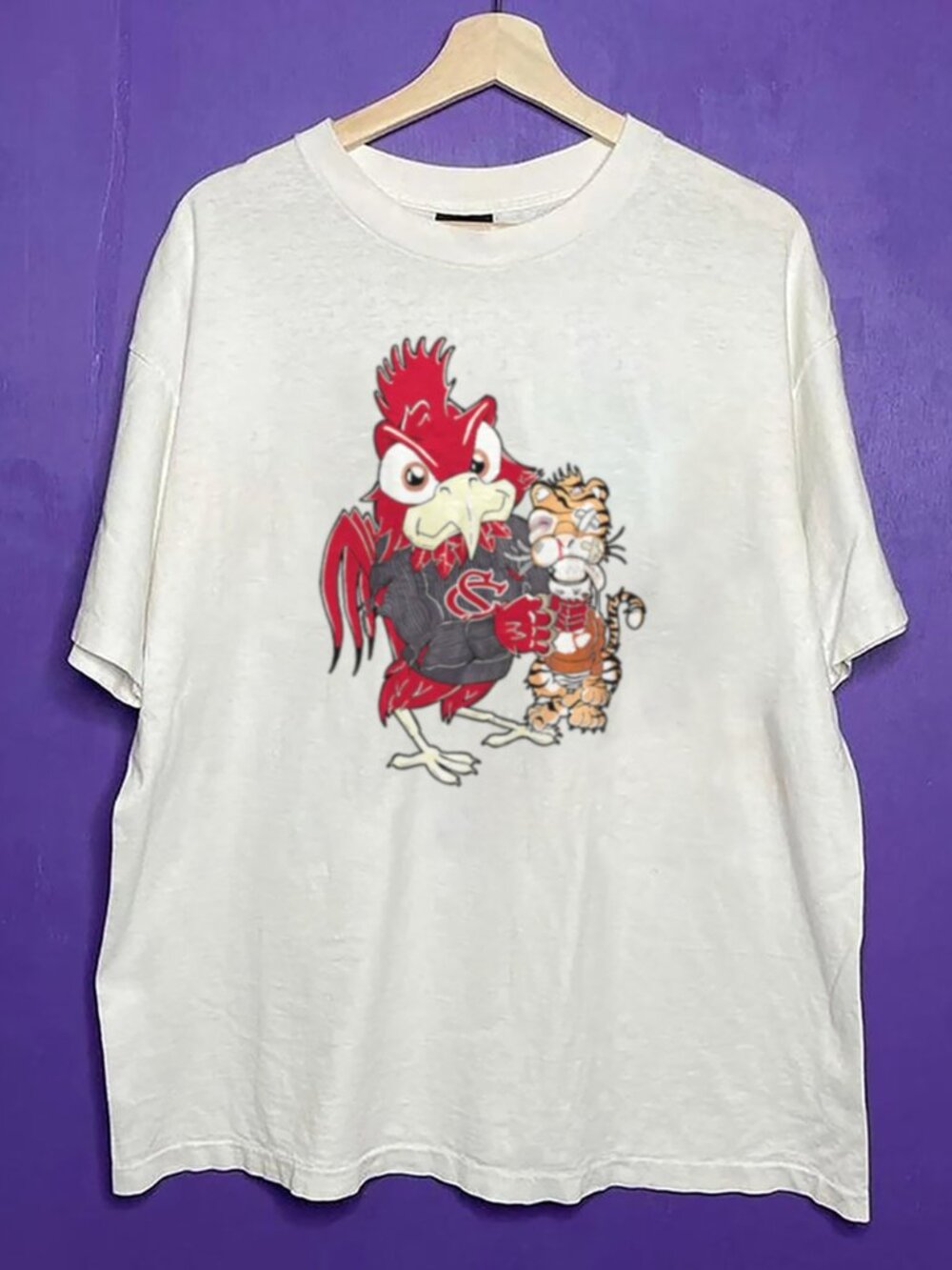 90s Vintage University of South Carolina Gamecocks, Retro NCAA Gamecocks Shirt